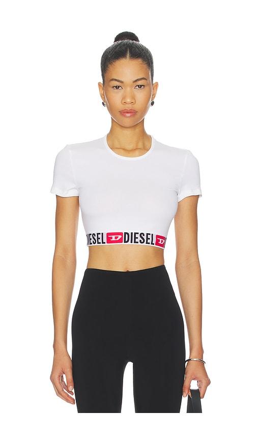 diesel irma core top in white.
