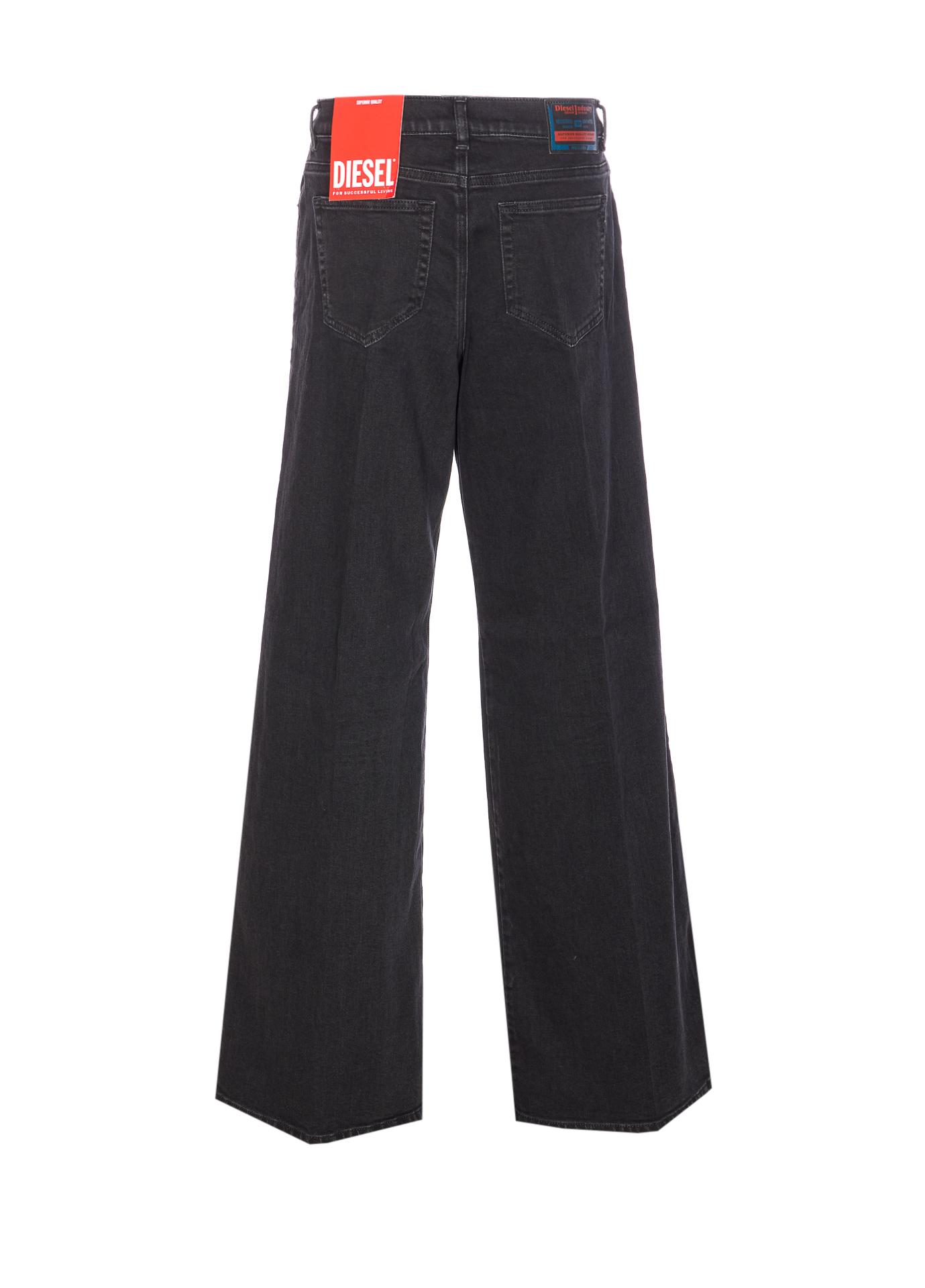 diesel jeans black cotton - women