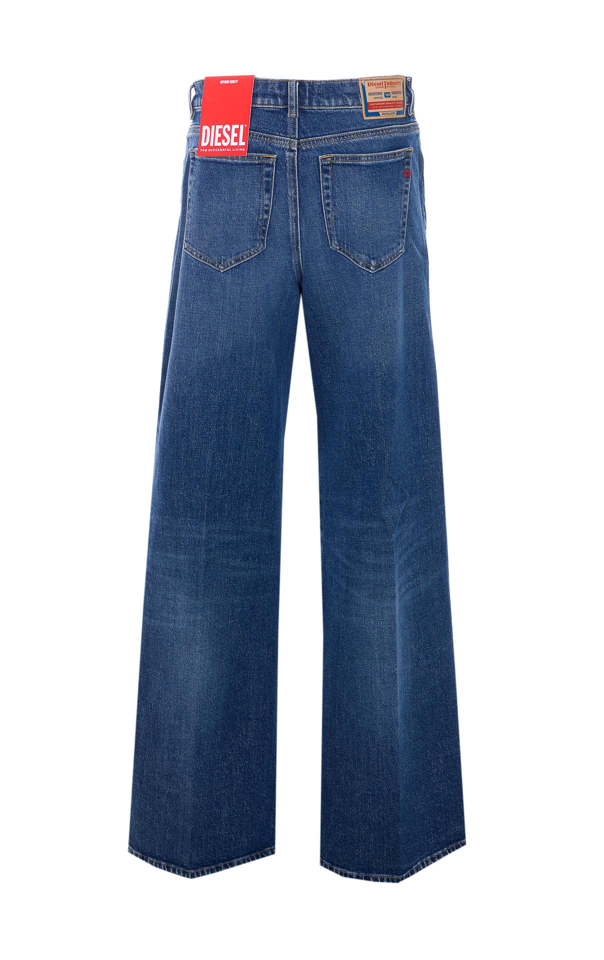diesel jeans blue cotton - women