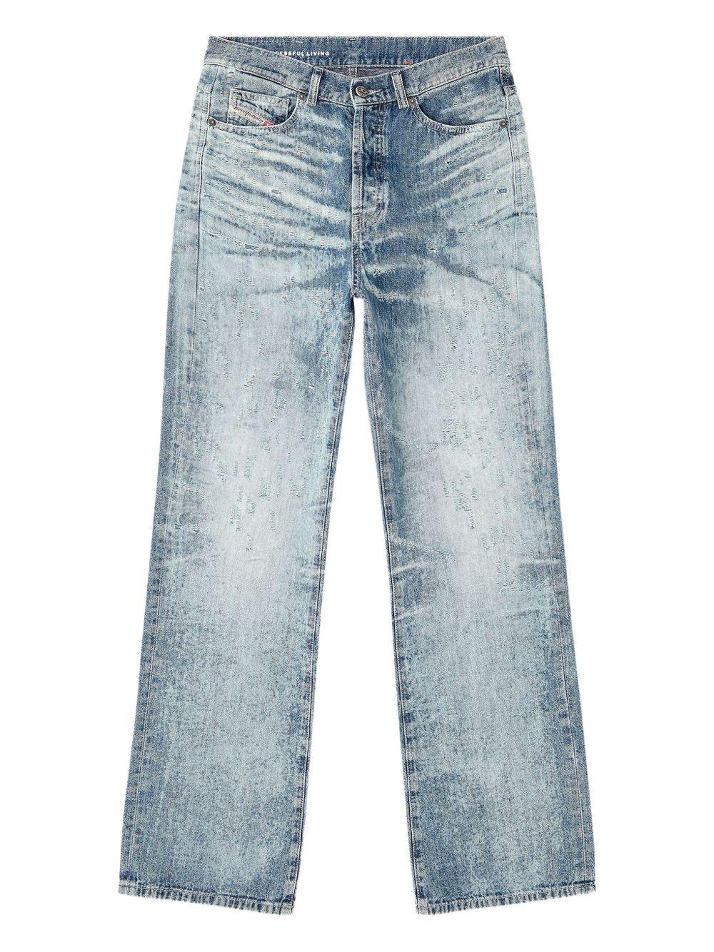 diesel jeans light blue - women