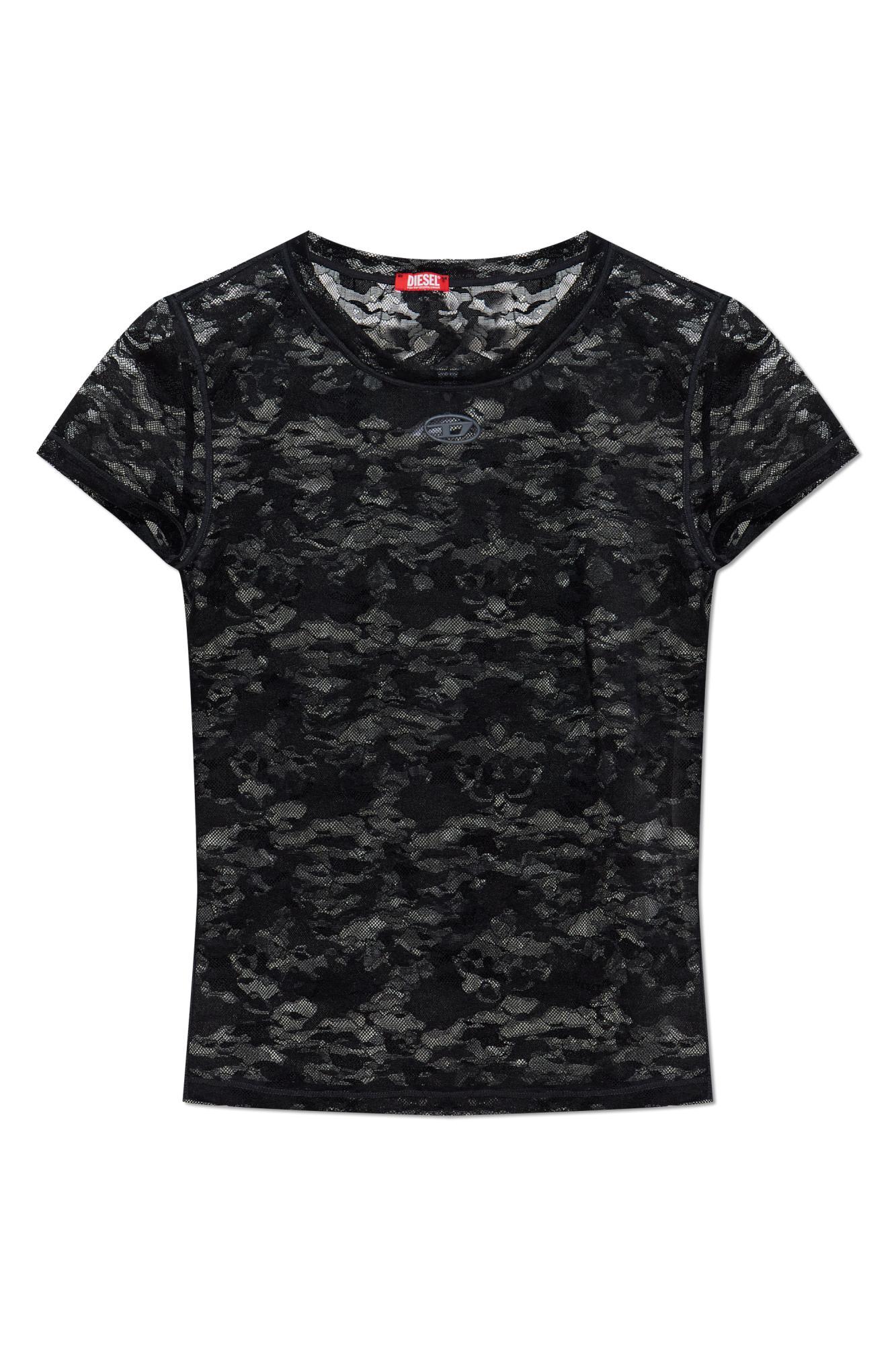 diesel lace top `kasia-utlt`