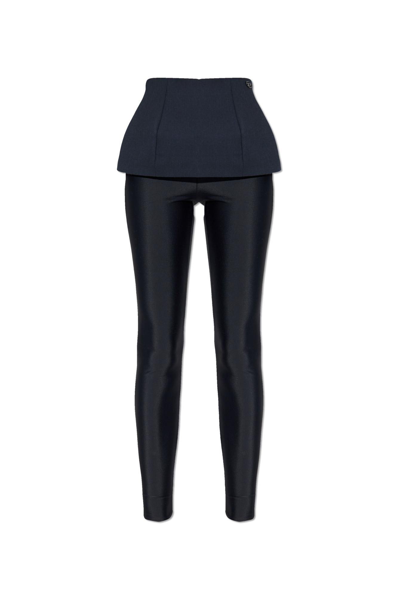 diesel leggings `p-hour-bond`