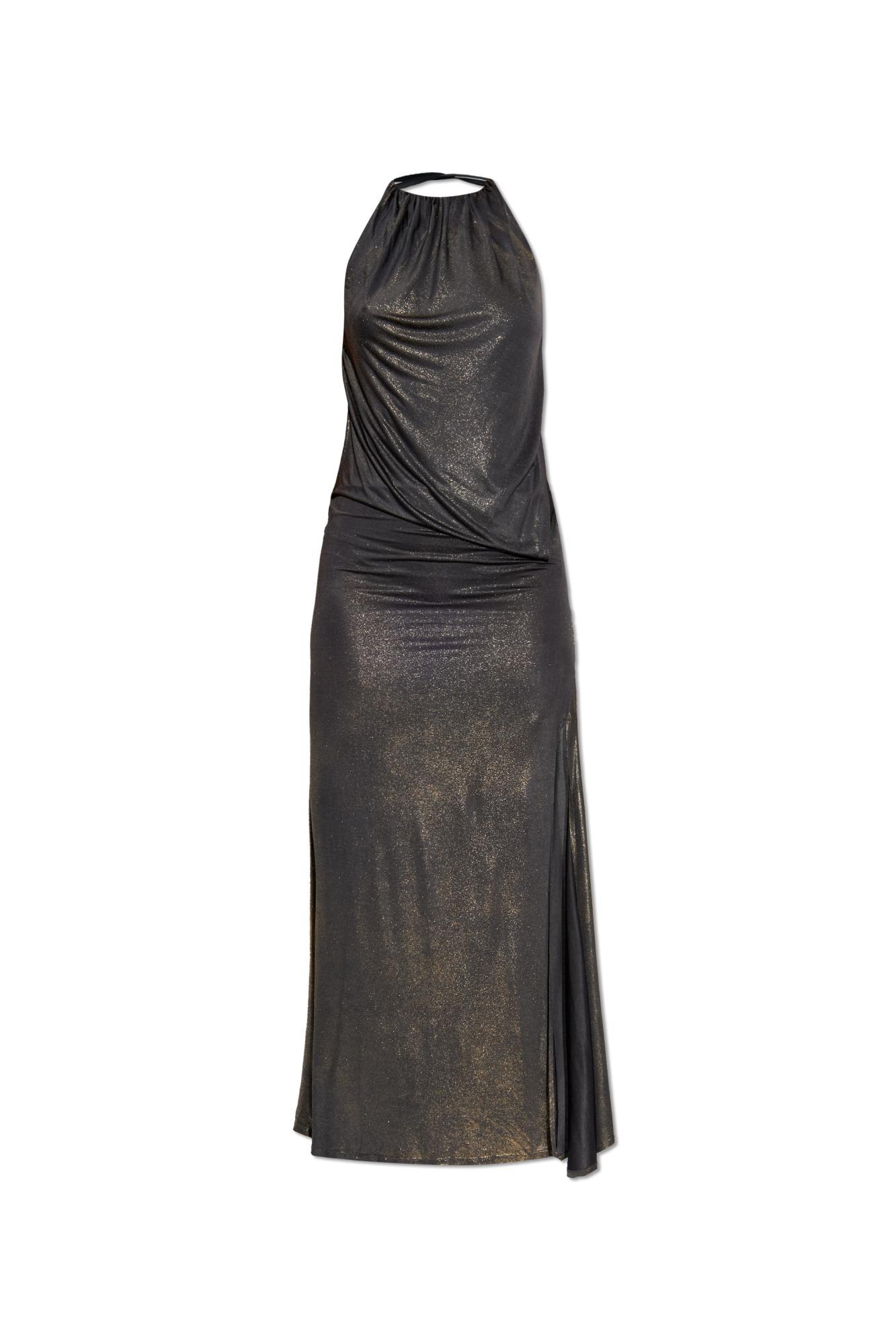 diesel neck dress `d-karam-long`