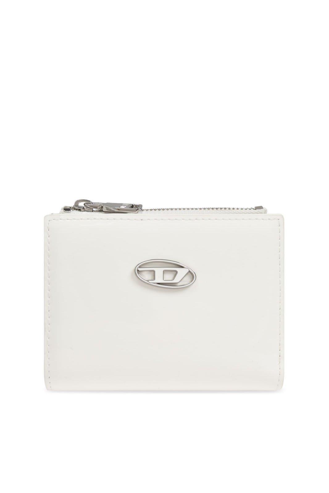 diesel play bi-fold zip li wallet