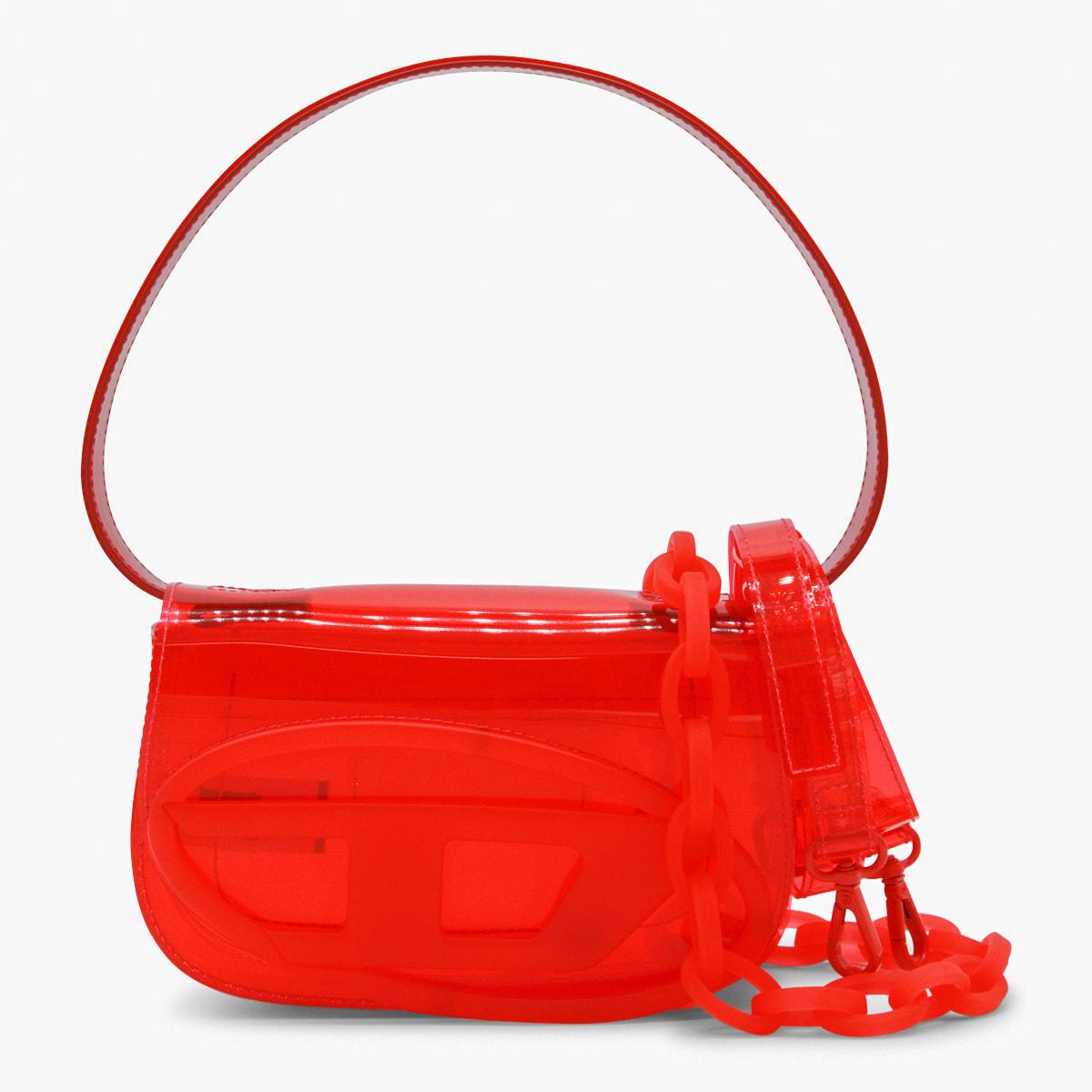 diesel red 1dr shoulder bag