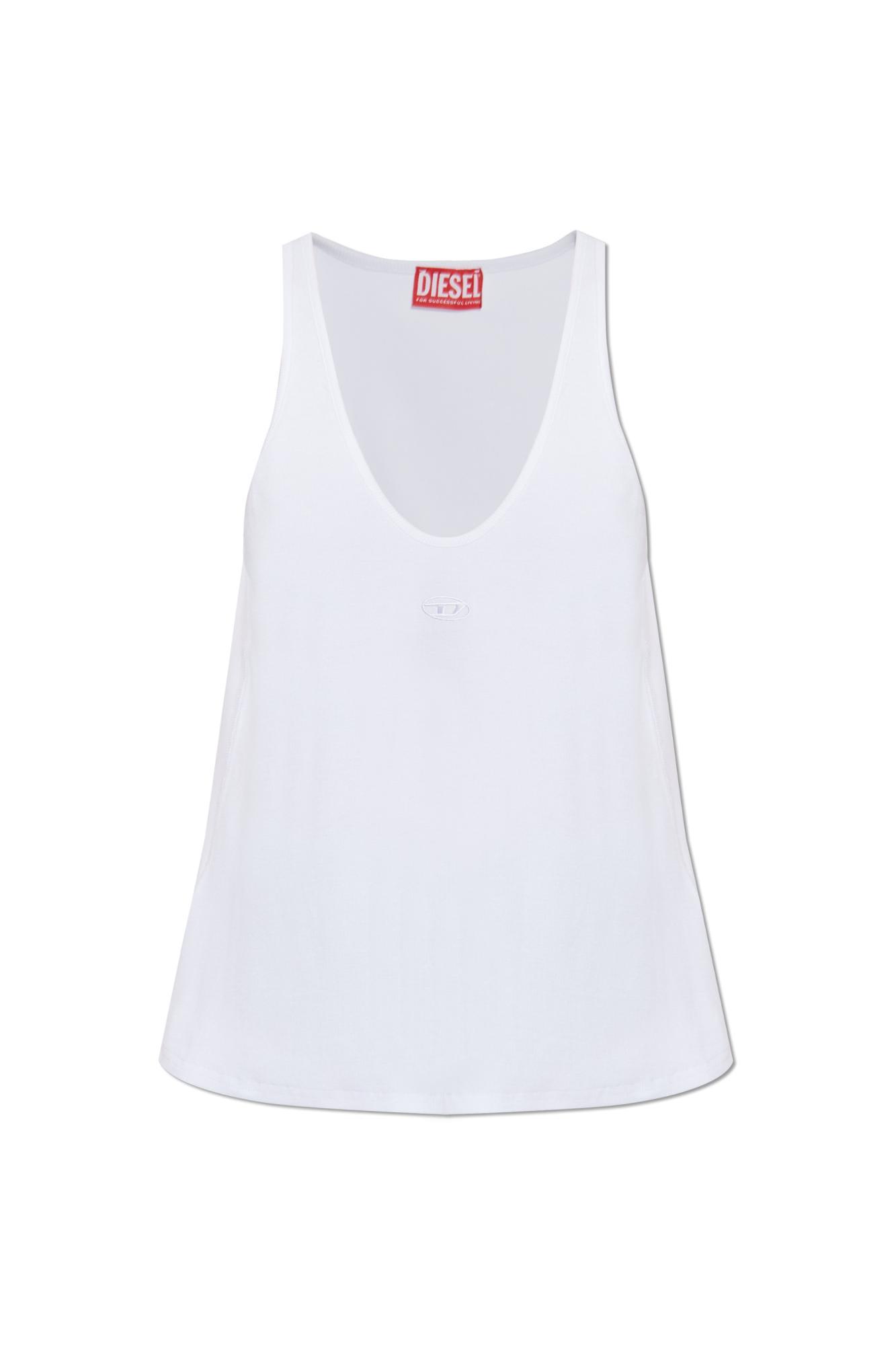 diesel ribbed top `t-ipsya-lkds`