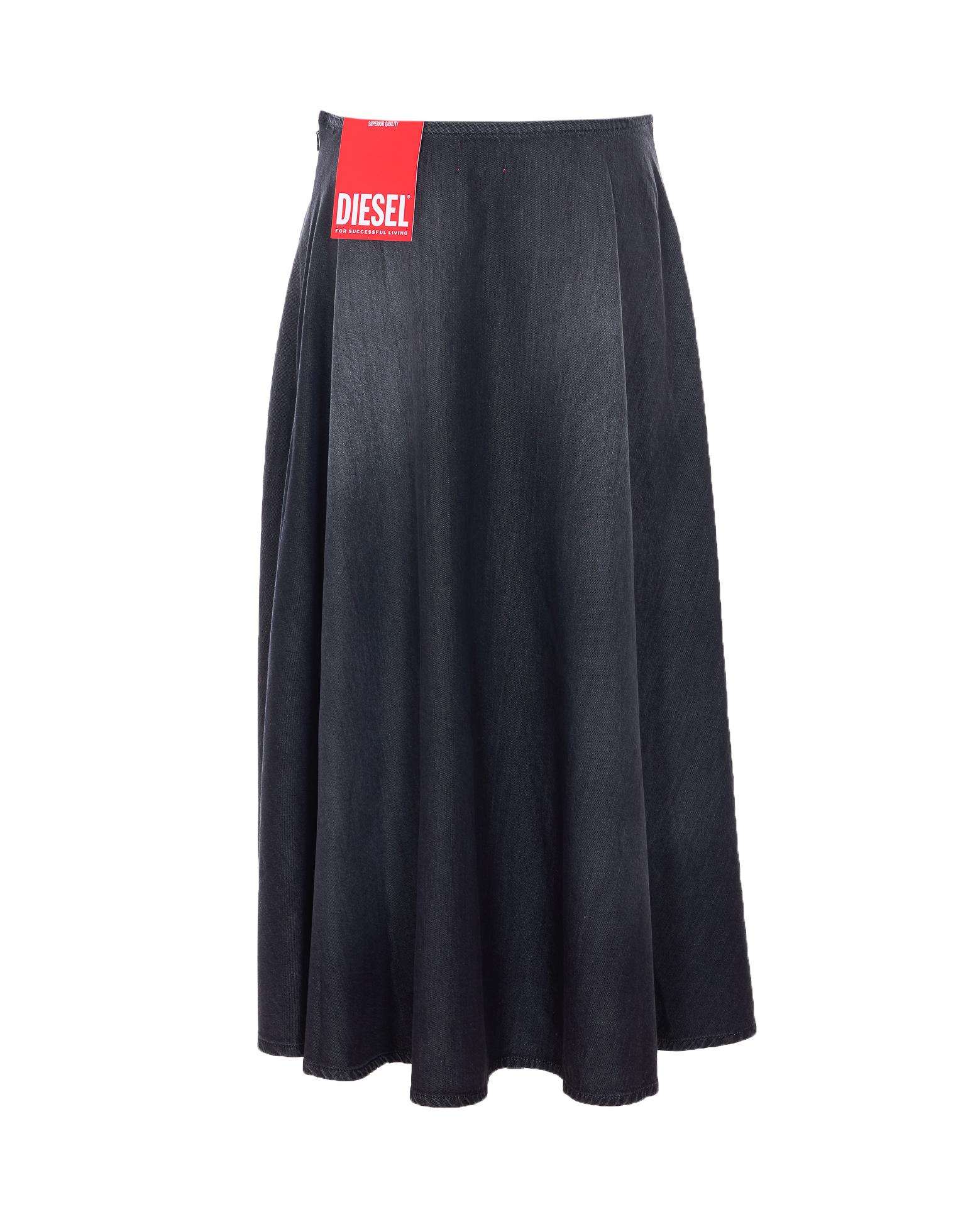 diesel skirts grey cotton - women
