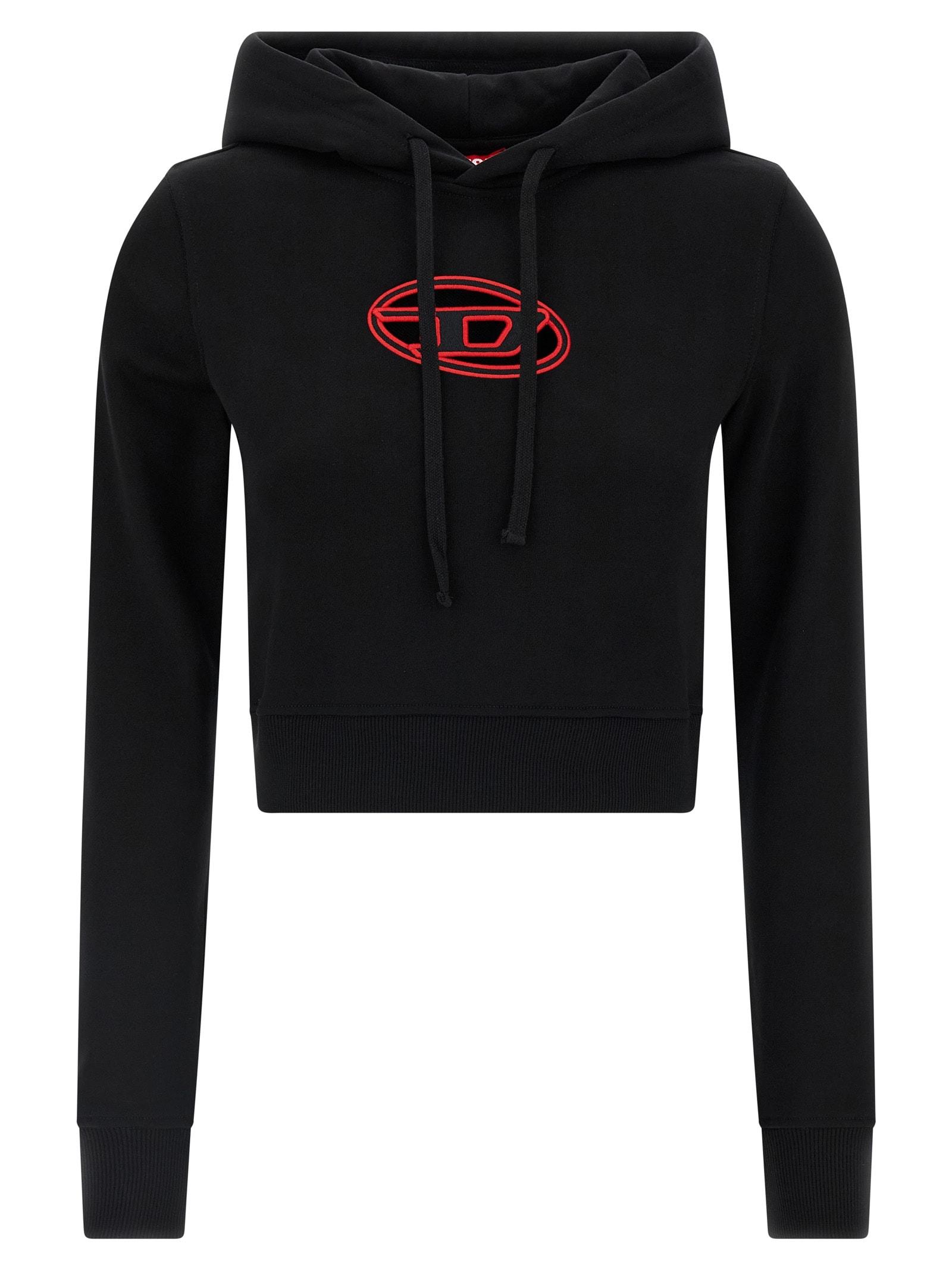 diesel slimmy hood sweatshirt