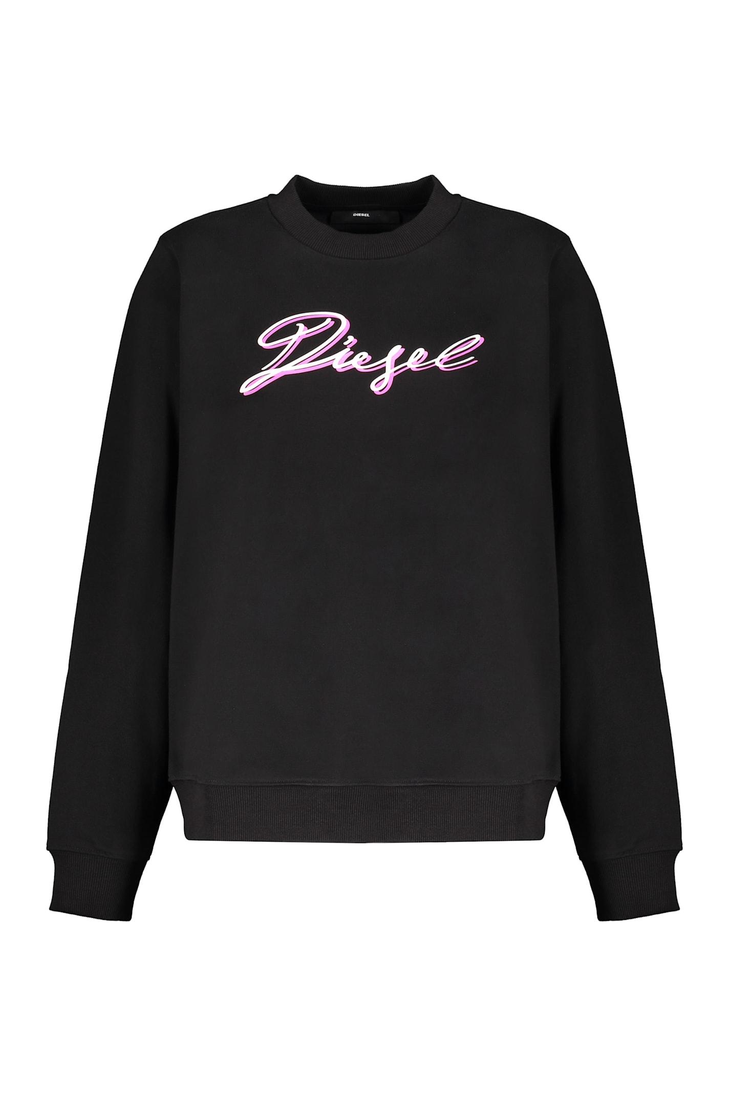 diesel sweatshirt with logo