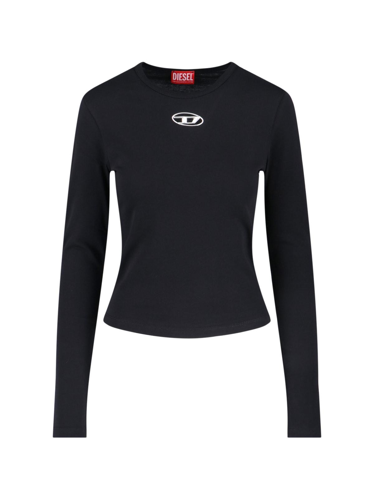 diesel t-uncutie-long-d t-shirt