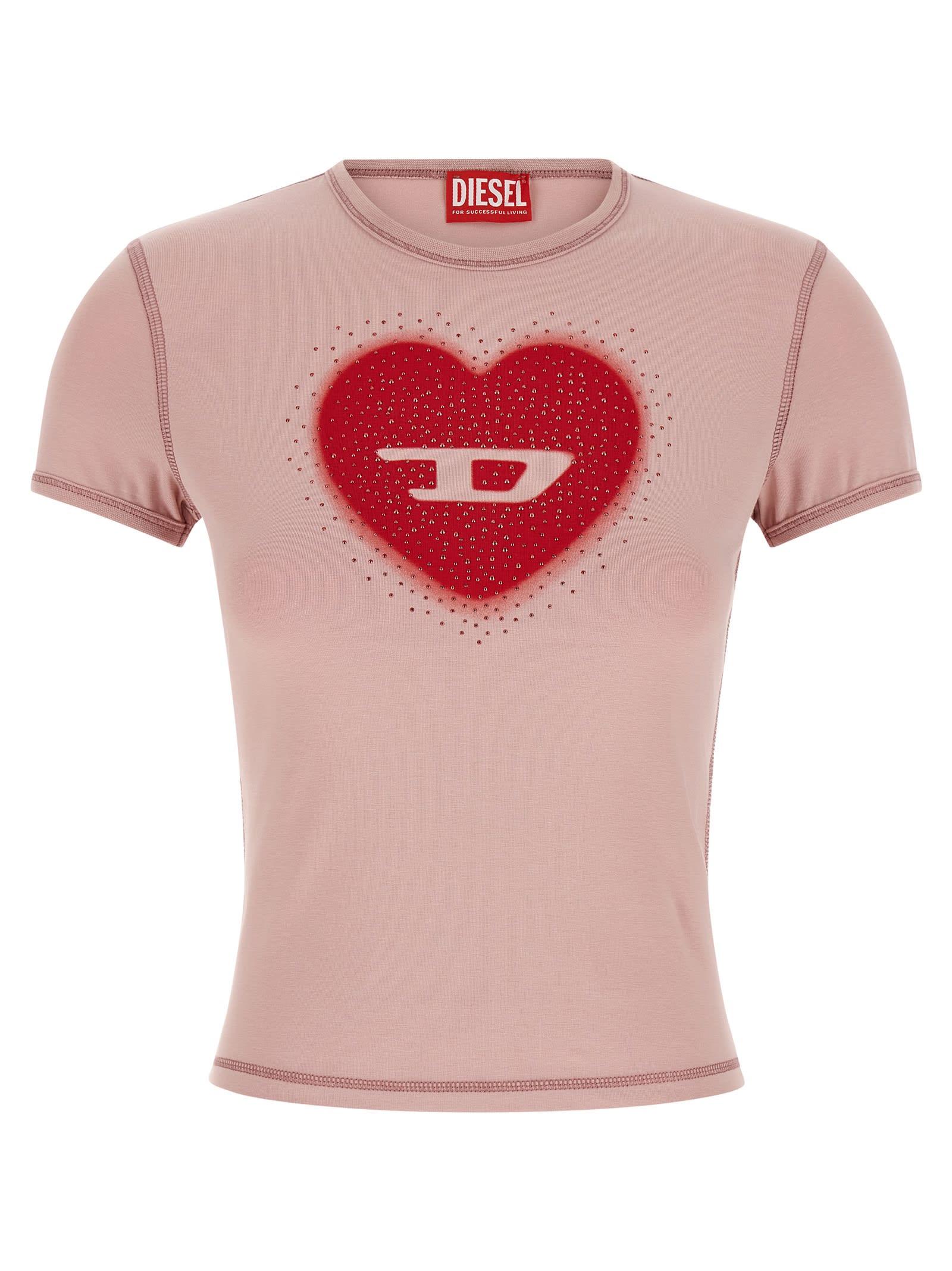 diesel t-uncuties-long-s5 t-shirt