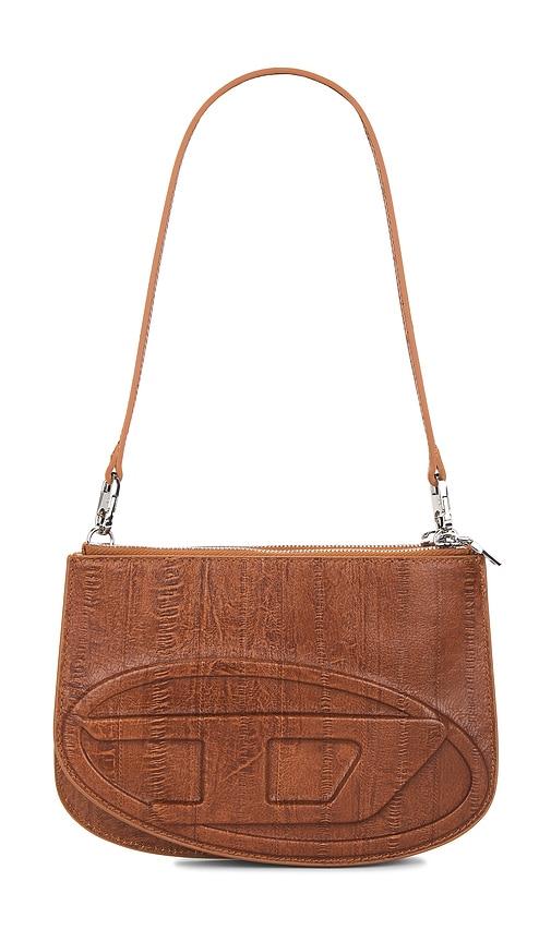 diesel twin shoulder bag in cognac.
