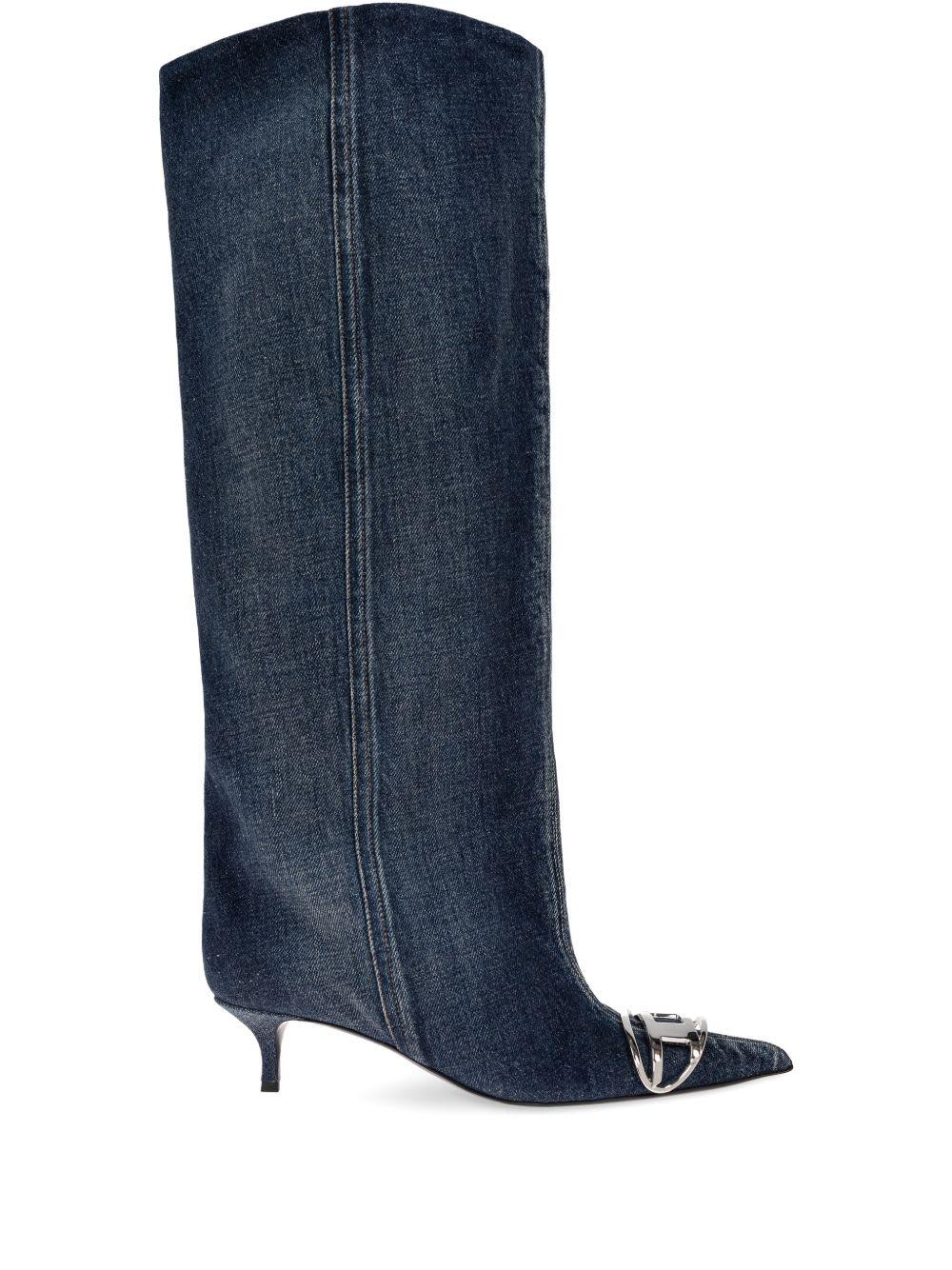 diesel venus denim boots