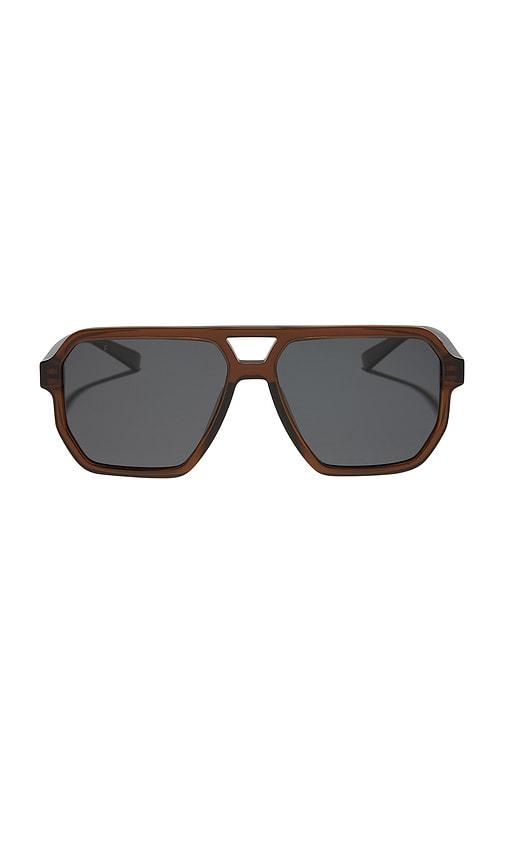 diff eyewear cameron sunglasses in brown.
