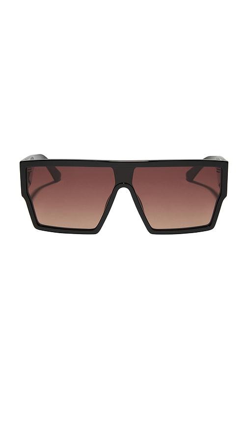 diff eyewear electra sunglasses in black.