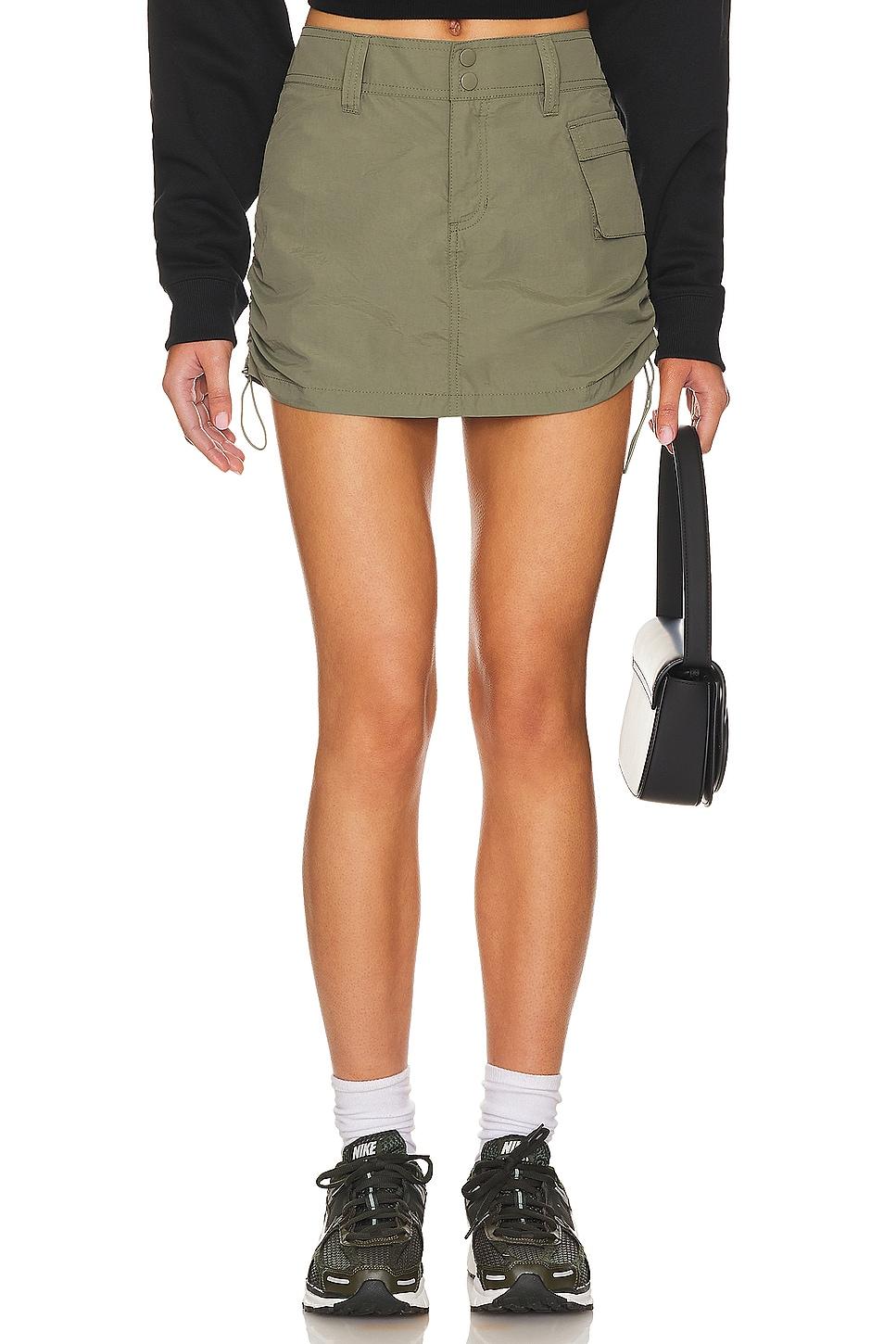 dion cargo mini skirt