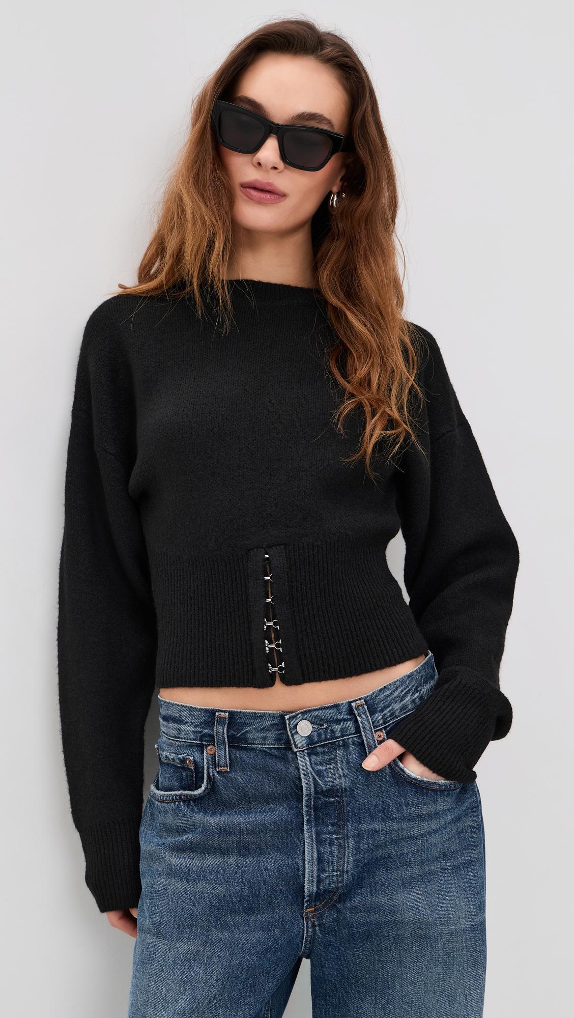 dion knit sweatshirt