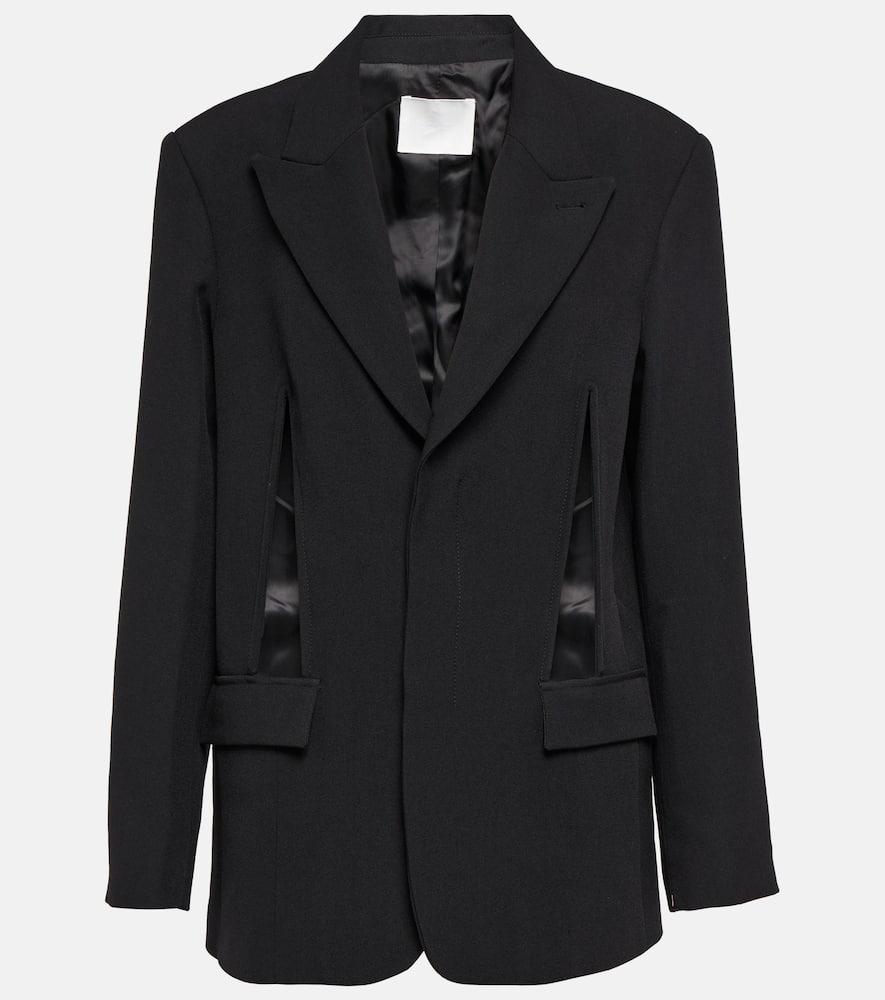 dion lee cutout blazer