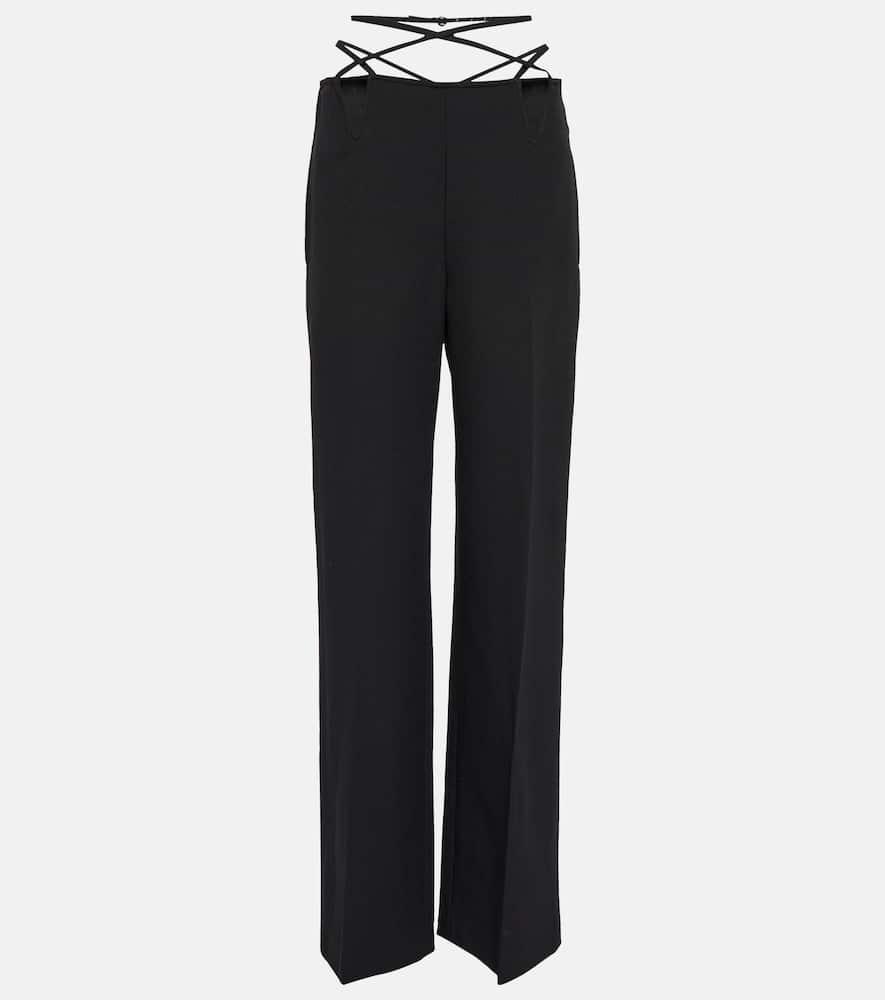 dion lee cutout straight pants