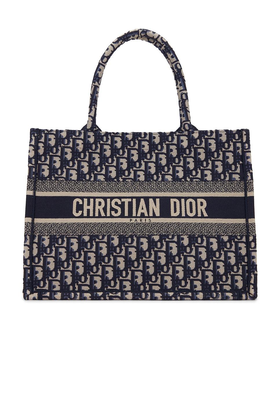dior book tote bag