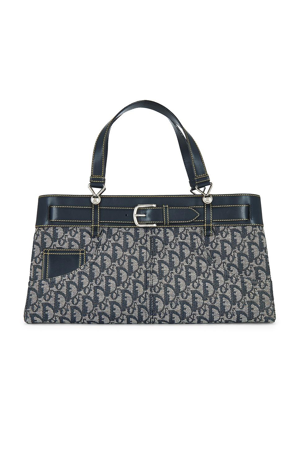 dior diorissimo jean pocket tote bag