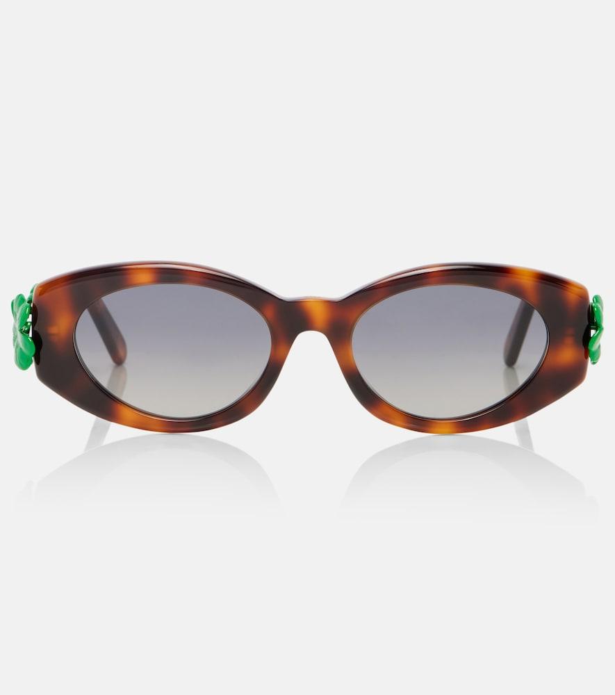 dior eyewear dior clover b1f oval sunglasses