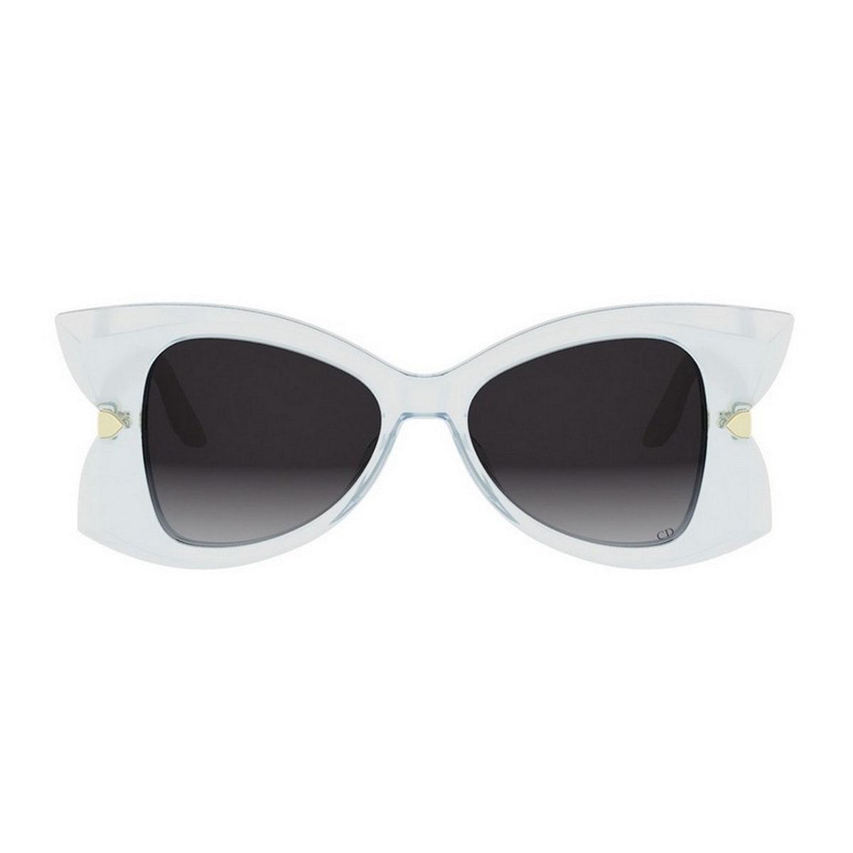 dior eyewear dior diorbutterfly s1i 80a1 celeste trasparente sunglasses