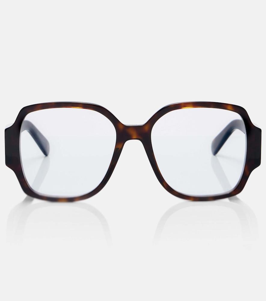 dior eyewear dior glow square sunglasses