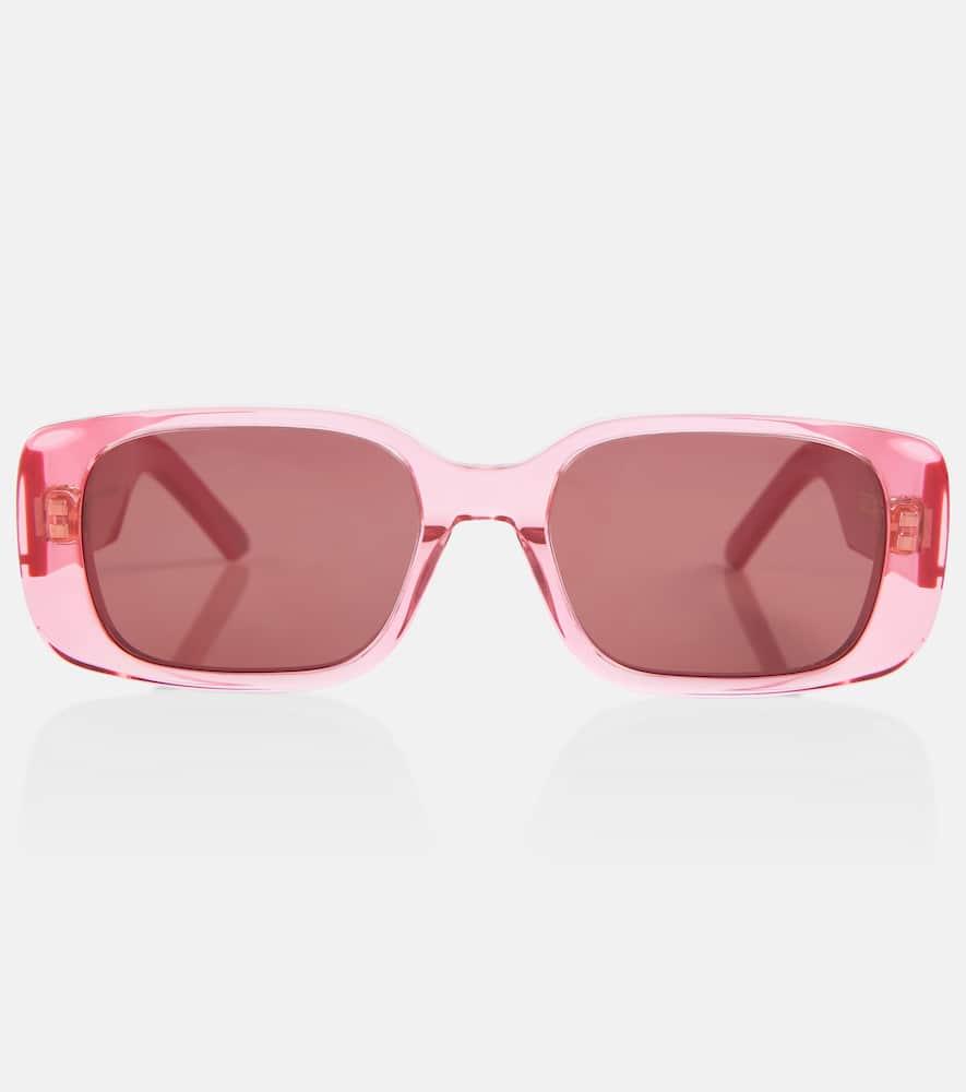 dior eyewear wildior s2u rectangular sunglasses
