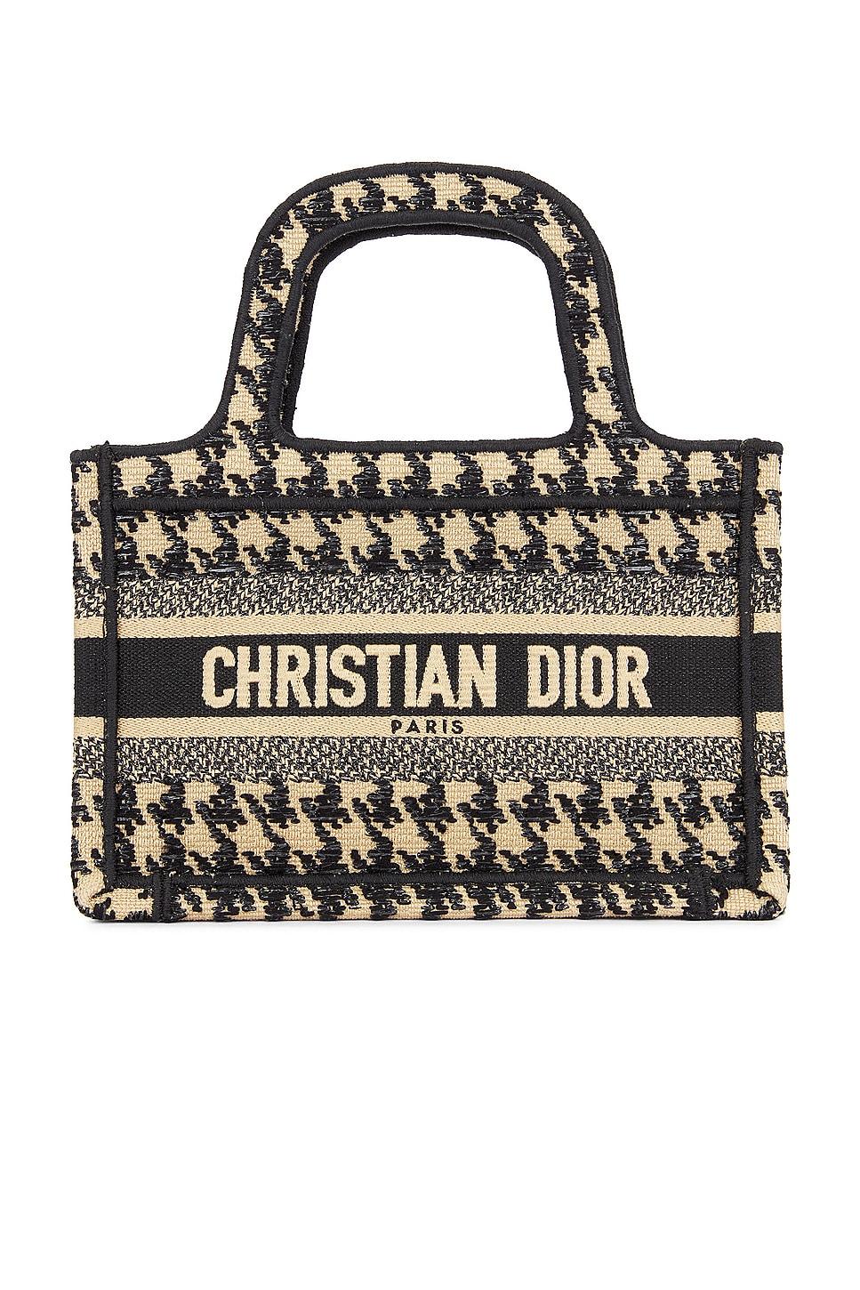 dior mini book tote bag