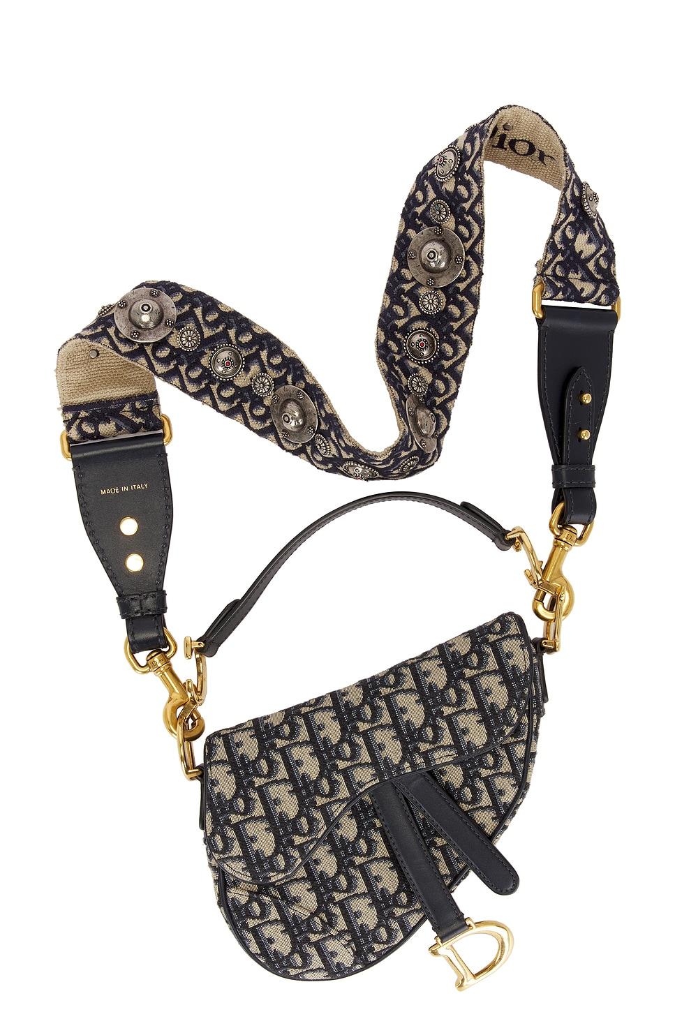 dior oblique trotter saddle bag