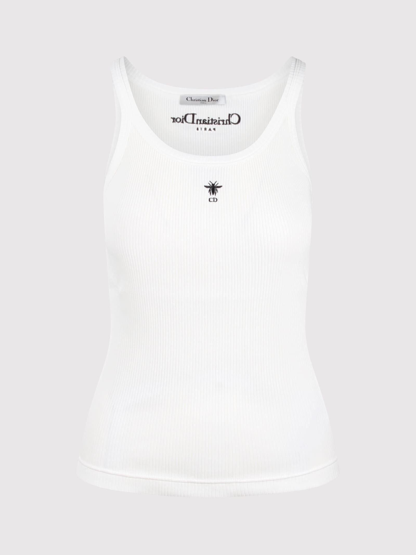 dior ribbed tank top