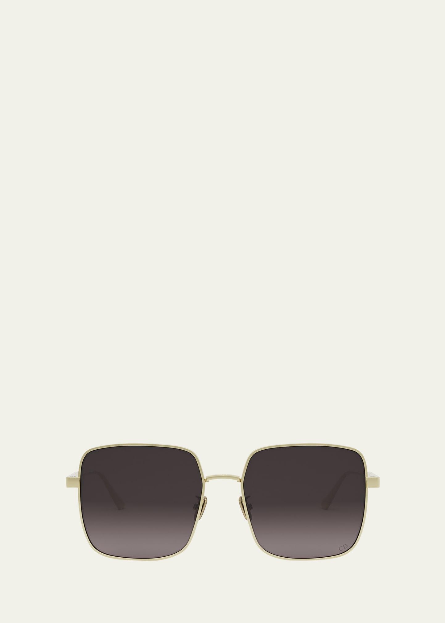 diorcannage s1u square metal sunglasses