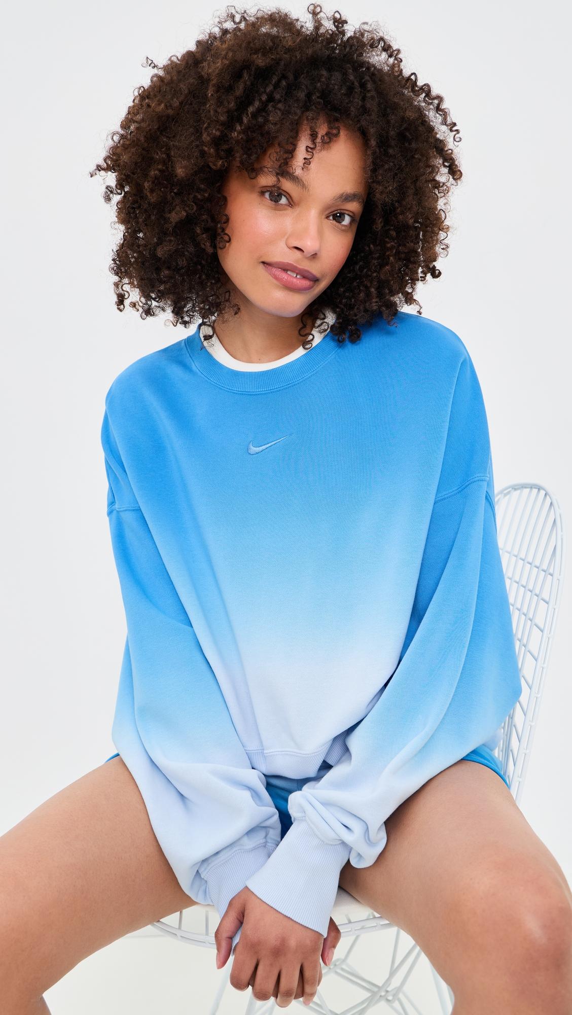dip dye crewneck