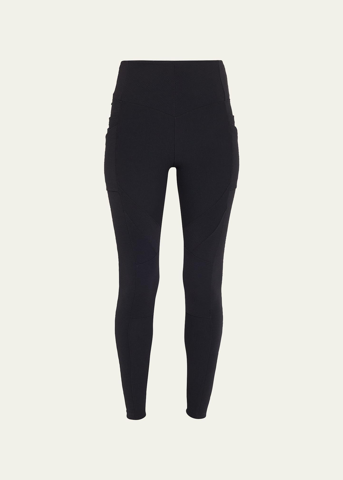 directional rib leggings