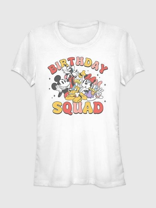 disney birthday squad graphic t-shirt