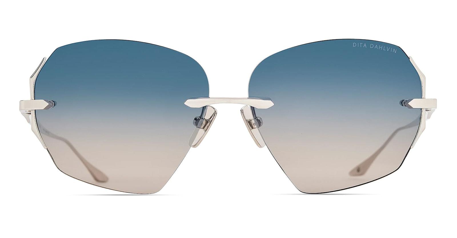 dita dahlvin - silver sunglasses