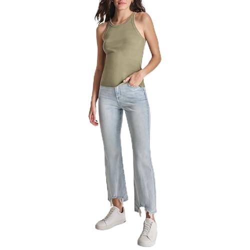dkny women's sleeveless warm weather soft casual, light fatigue