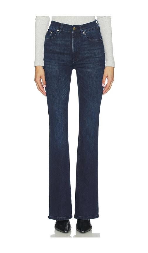 dl1961 bridget high rise bootcut instasculptâ¢ jeans in blue.