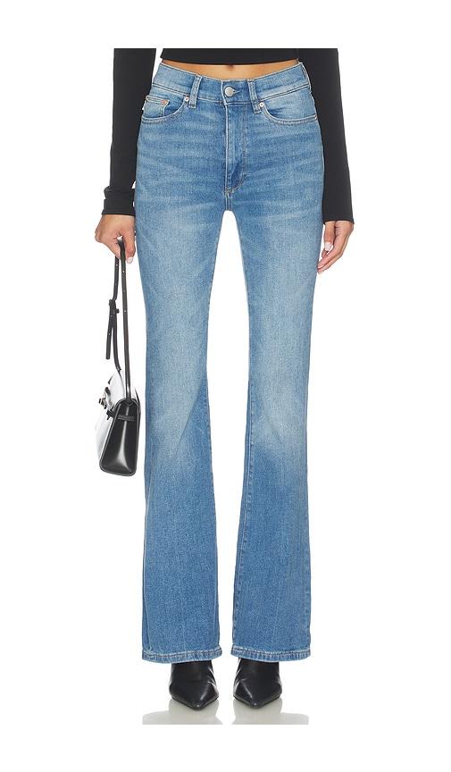 dl1961 bridget high rise bootcut instasculptâ¢ jeans in blue.