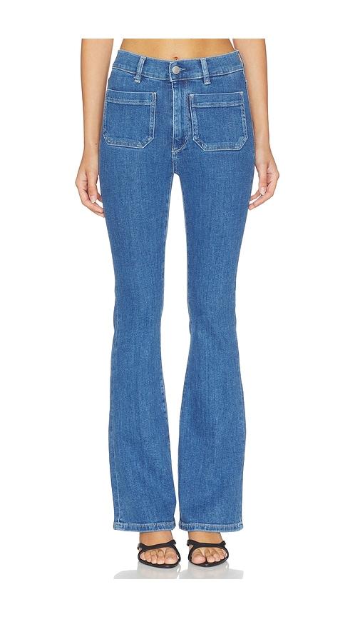 dl1961 bridget high rise bootcut instasculptâ¢ jeans in blue.