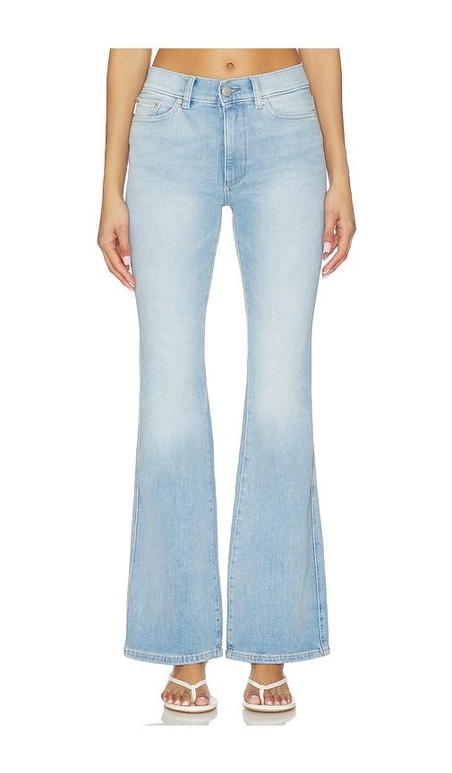 dl1961 high rise bridget bootcut instasculptâ¢ jeans in blue.