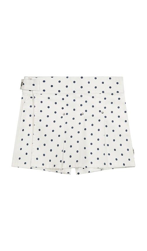 dl1961 lola toddler skirt in white.