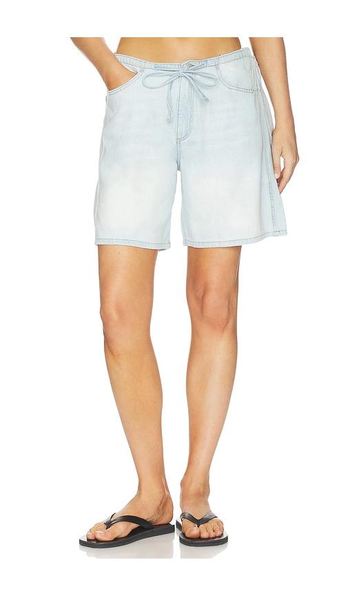 dl1961 sienna low-slung short in blue.