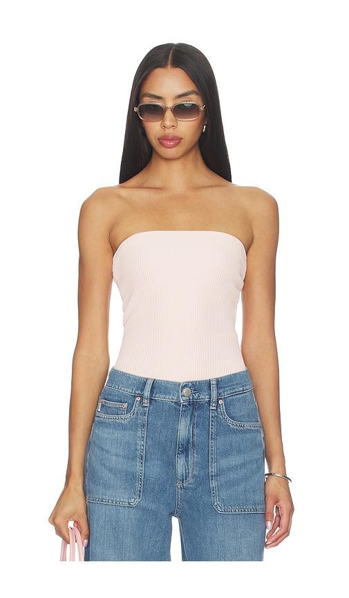 dl1961 tube top in pink.