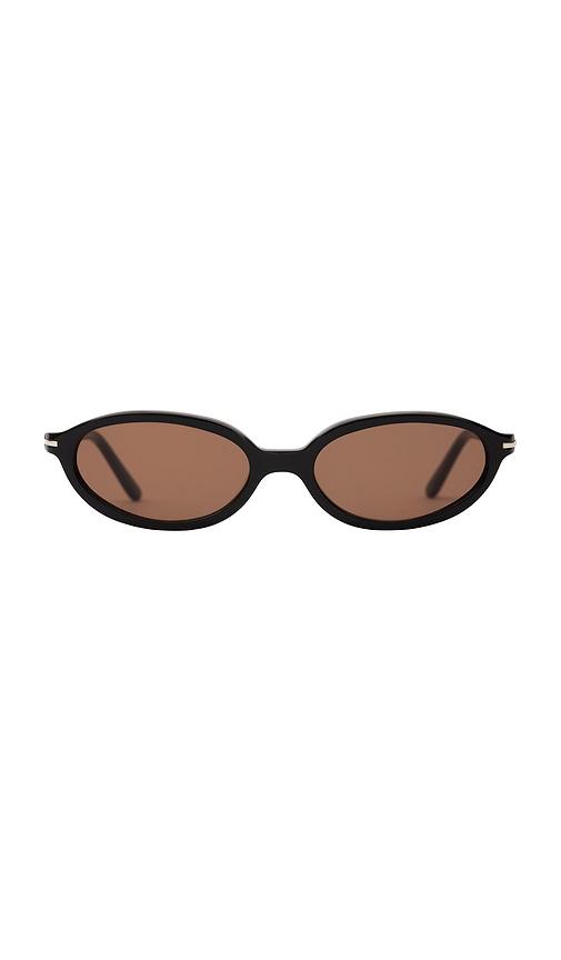 dmy studios noor sunglasses in black.