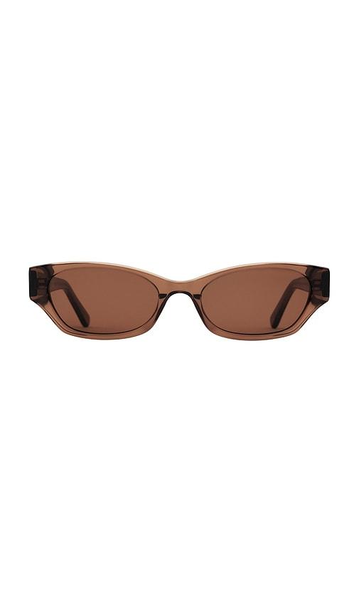 dmy studios suki sunglassses in brown.