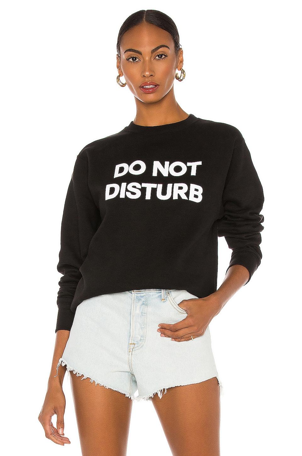 do not disturb sweatshirt