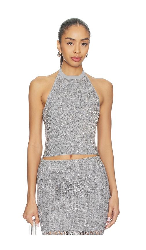 dodiee bianca top in grey.