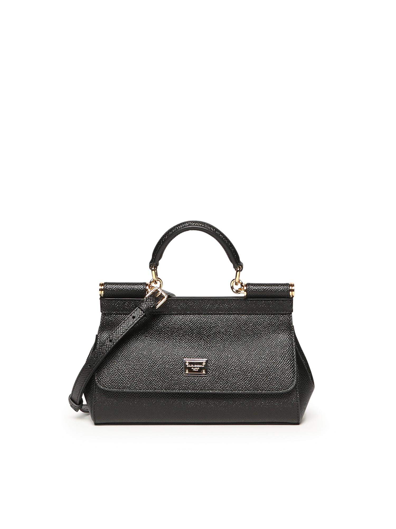 dolce & gabbana bags black calfskin - women